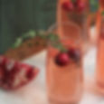 SPARKLING BERRY AND POMEGRANATE MOCKTAIL