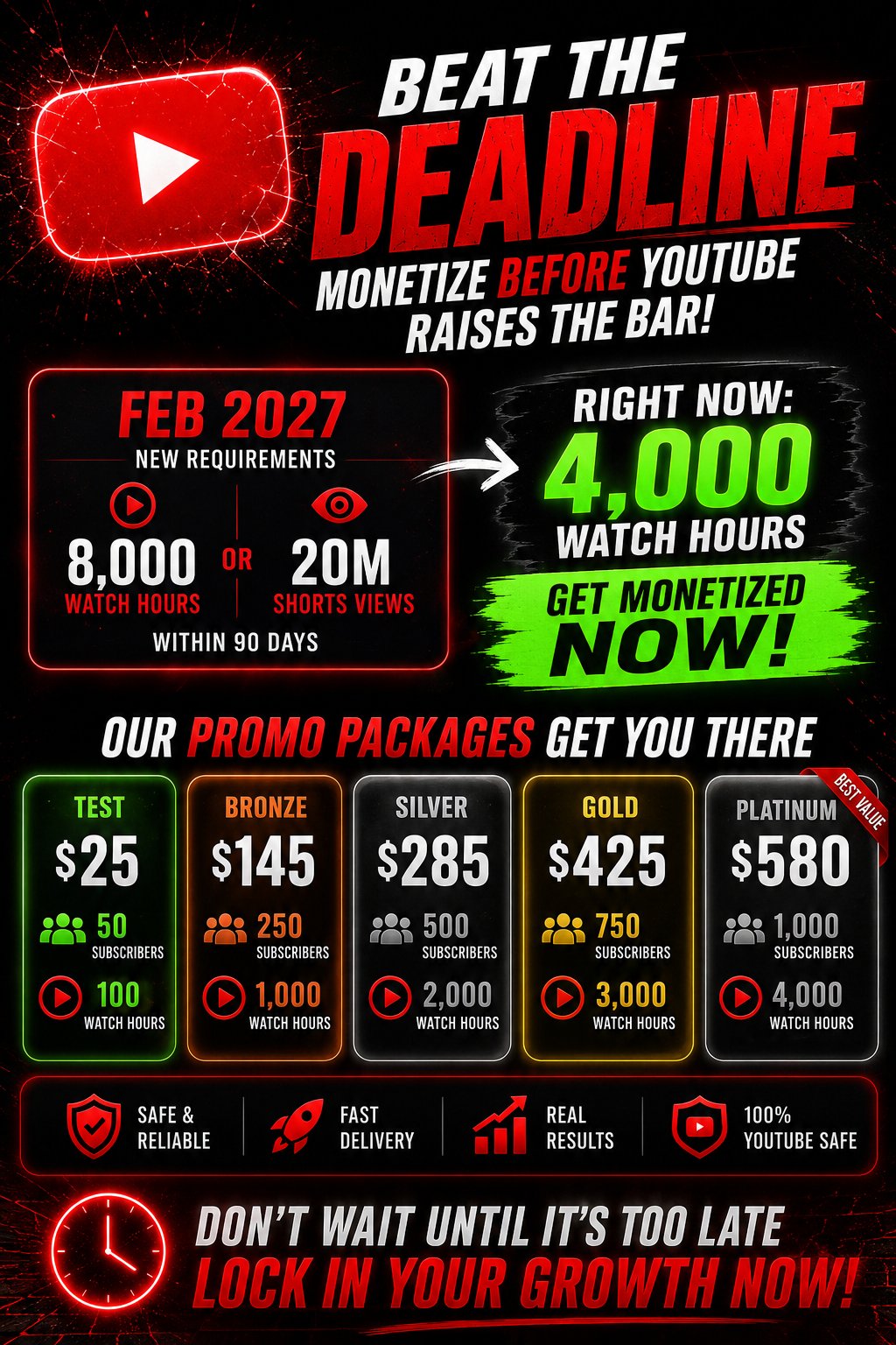 5 Myths About YouTube Monetization Boost Services Debunked for 2026