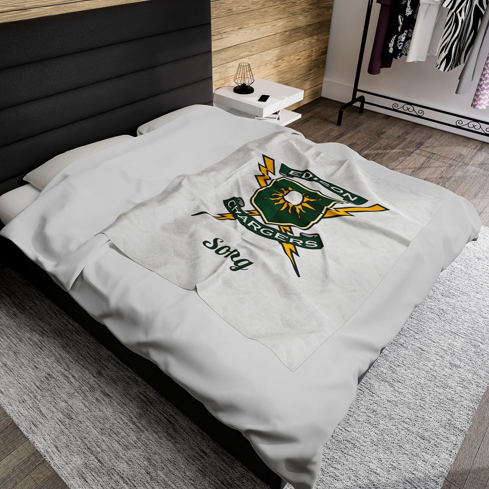 Thumbnail: Edison Song Plush Blanket