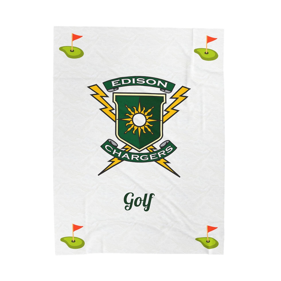 Thumbnail: Edison Golf Plush Blanket