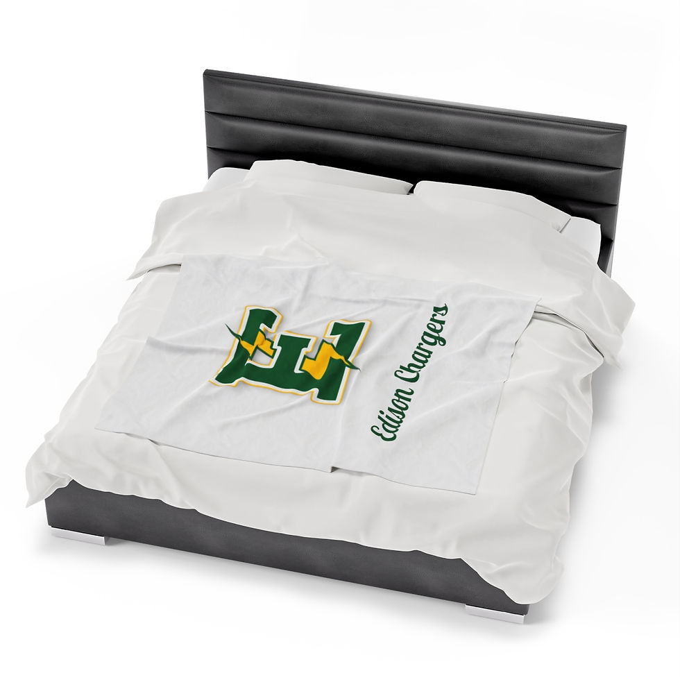 Thumbnail: Edison Chargers Plush Blanket