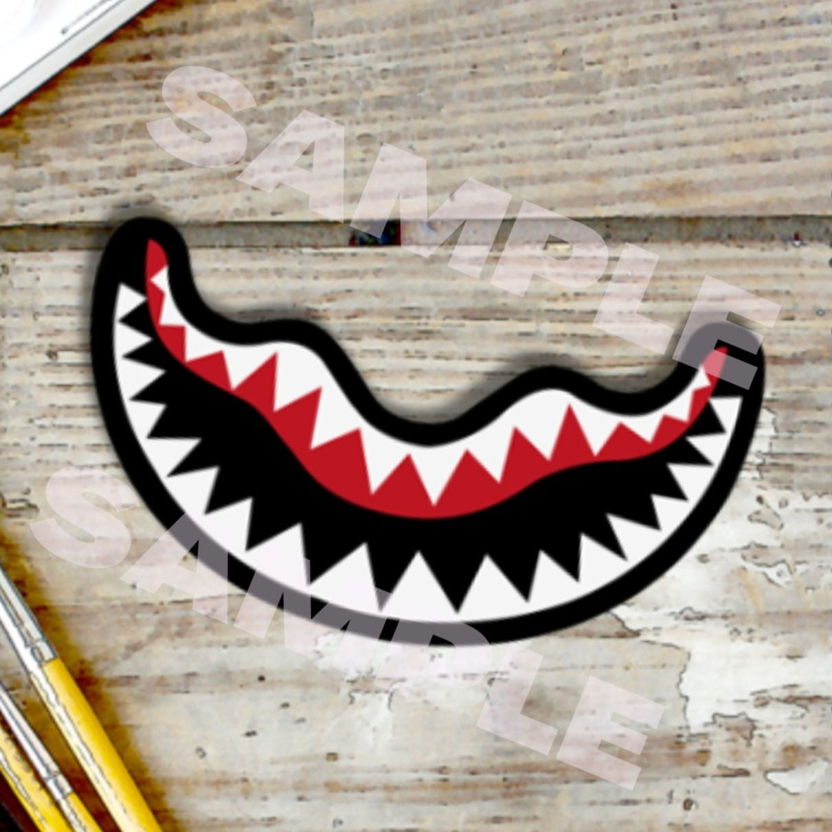 Sprayground Shark sticker