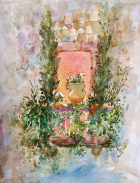 Balcony at Twilight