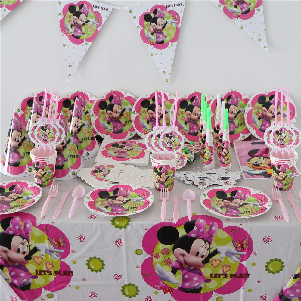113 Piece Minnie Mouse Tableware Set