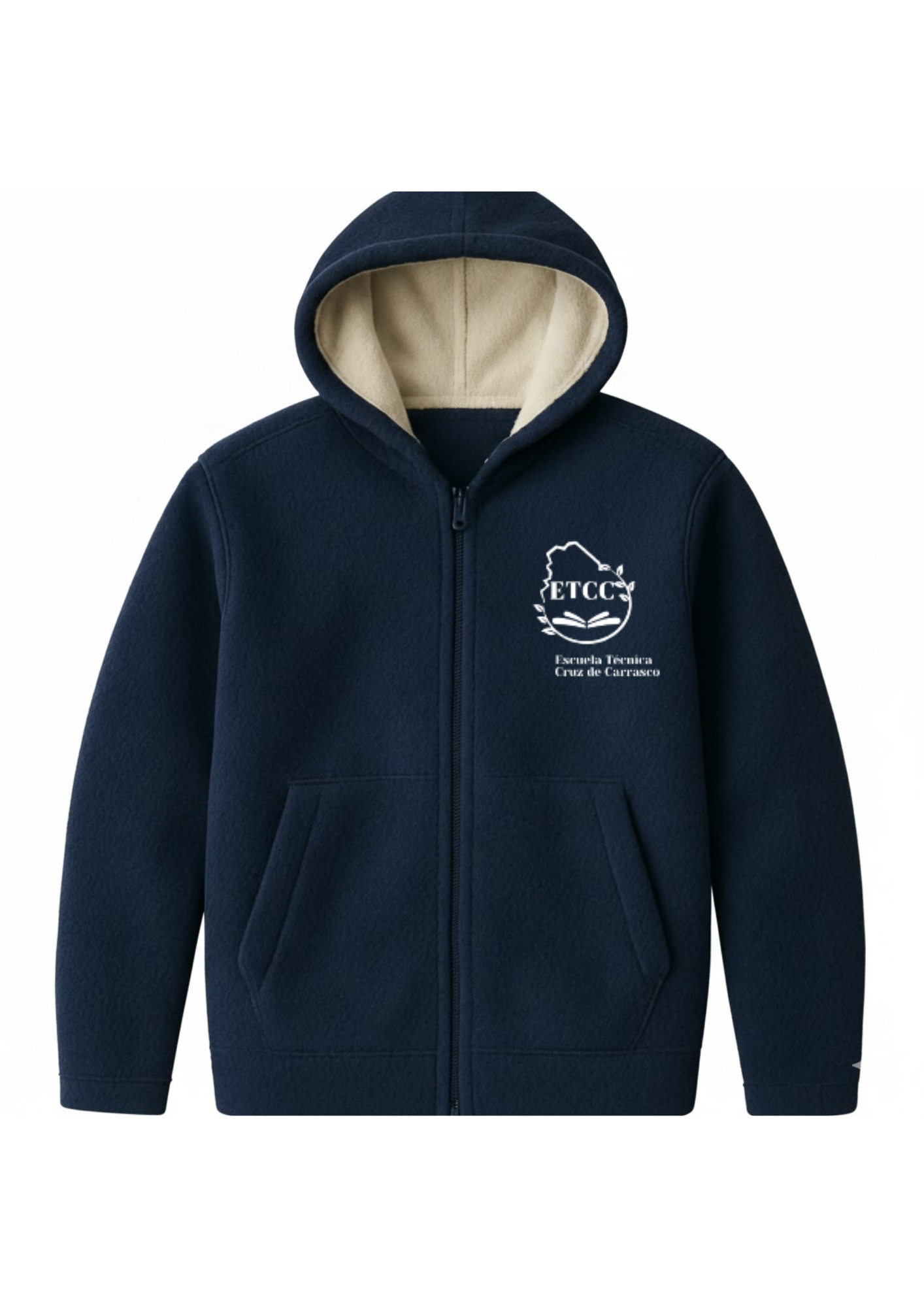 Campera Polar Escuela Técnica Cruz de Carrasco