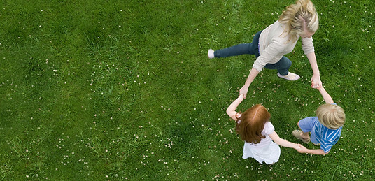 Playing in a mosquito-free yard