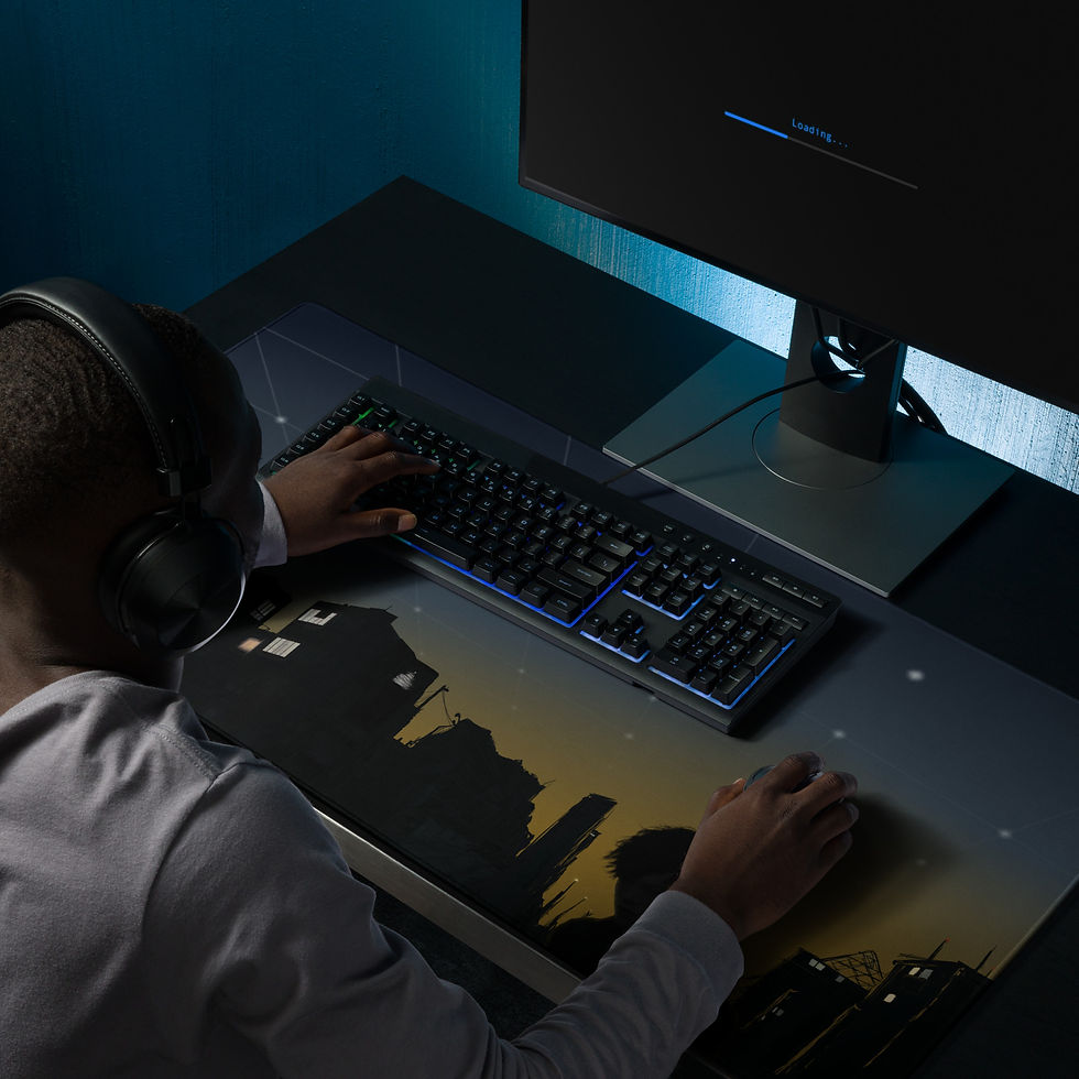 Thumbnail: Big Nerd Gamer Mouse Pad