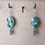 Thumbnail: Peacock Feathered Earrings