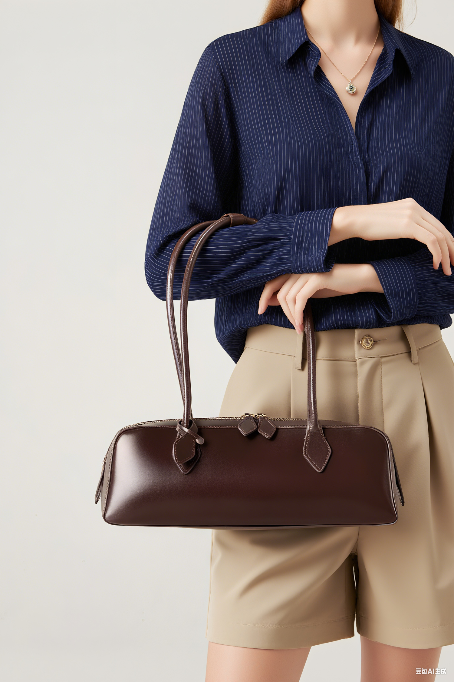 Commuter Leather Shoulder Bag