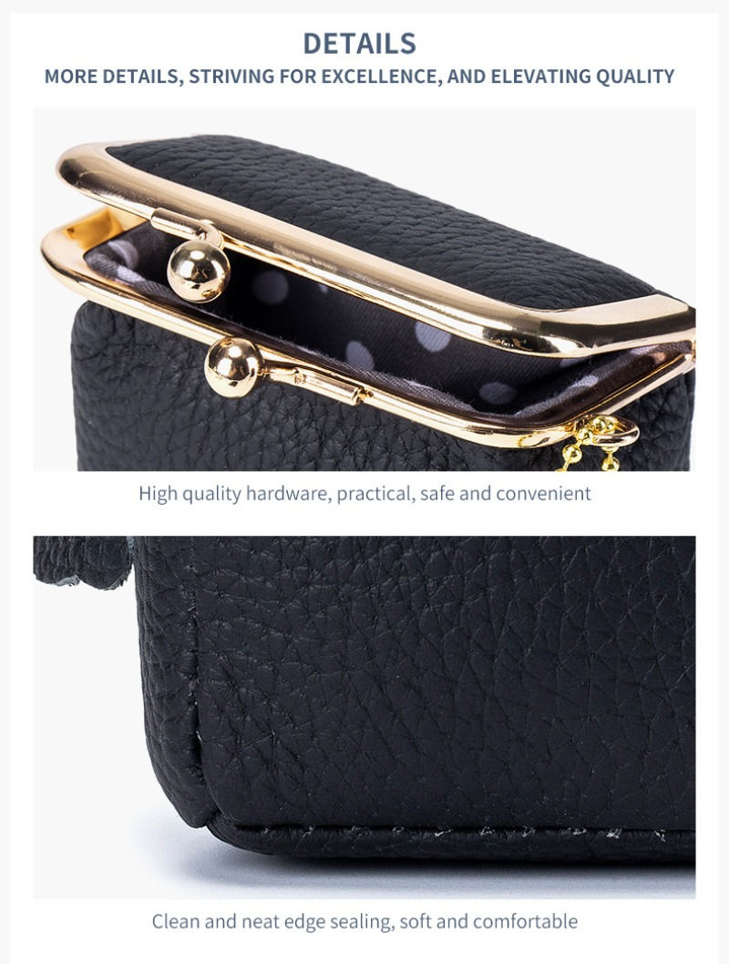Thumbnail: Genuine Leather Mini Coin Pouch