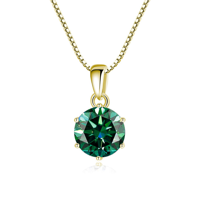 Thumbnail: Bridal Moissanite Pendant Necklace
