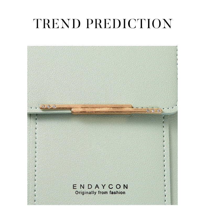 Thumbnail: Touchscreen Leather Phone Crossbody Bag