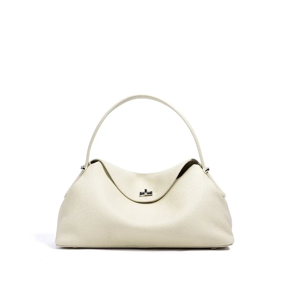 Thumbnail: Structured Cowhide Handbag
