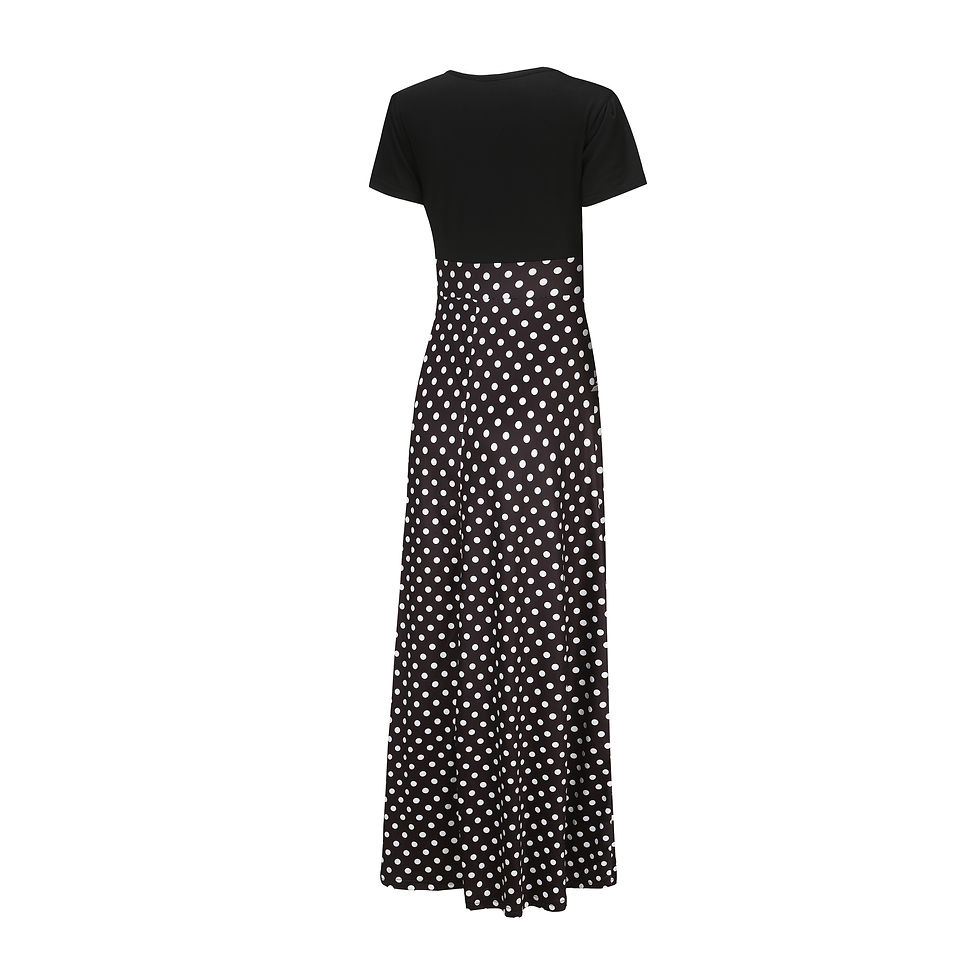 Thumbnail: Polka Dot Midi Dress – Fit & Flare Silhouette
