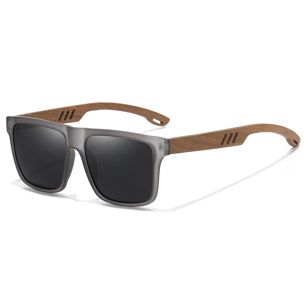 Thumbnail: Wood Frame Polarized Sunglasses
