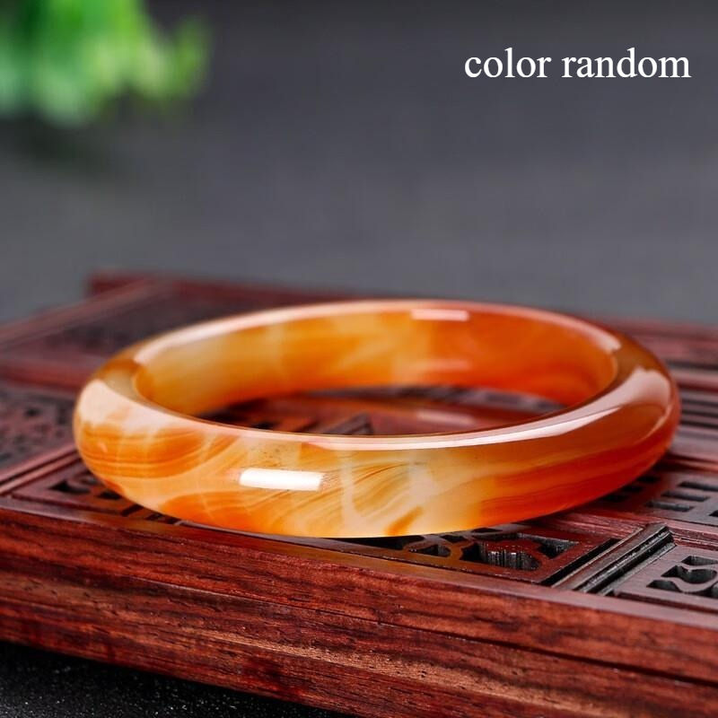 Thumbnail: Amber Stone Effect Bangle