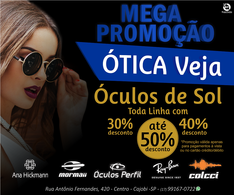 Promoção de Óculos