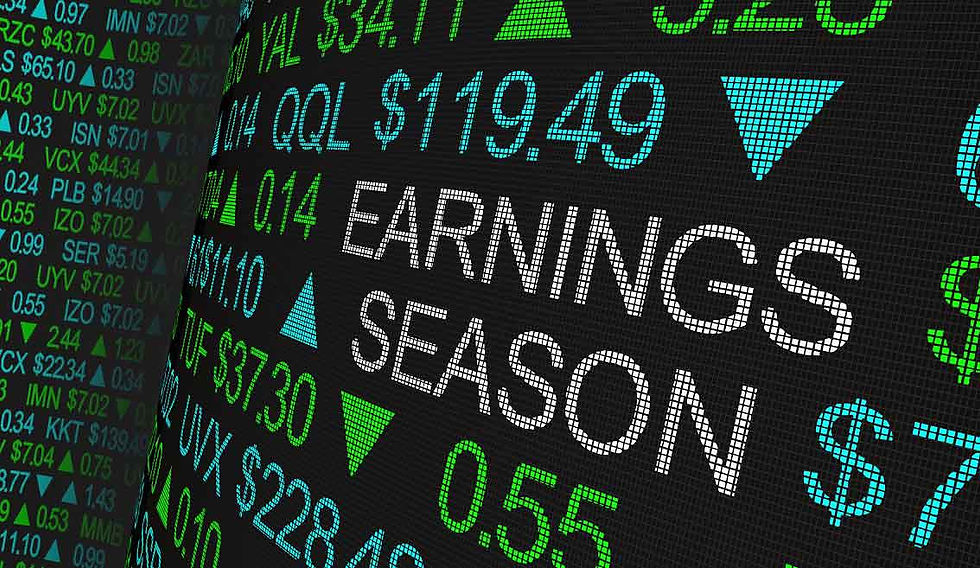 Temporada de Earnings: ¿Qué pasará?