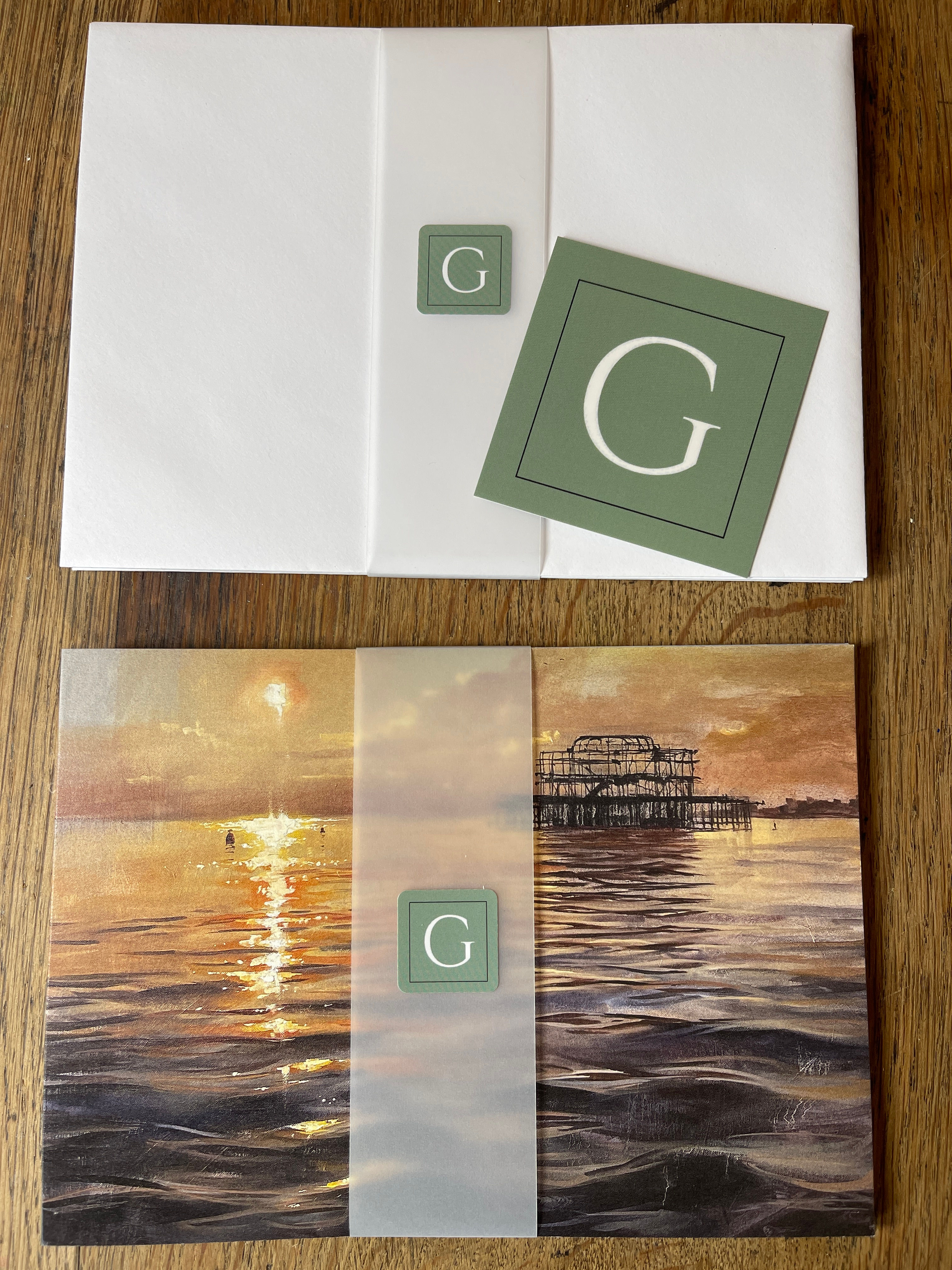 Gift Box of Greetings Card of Brighton