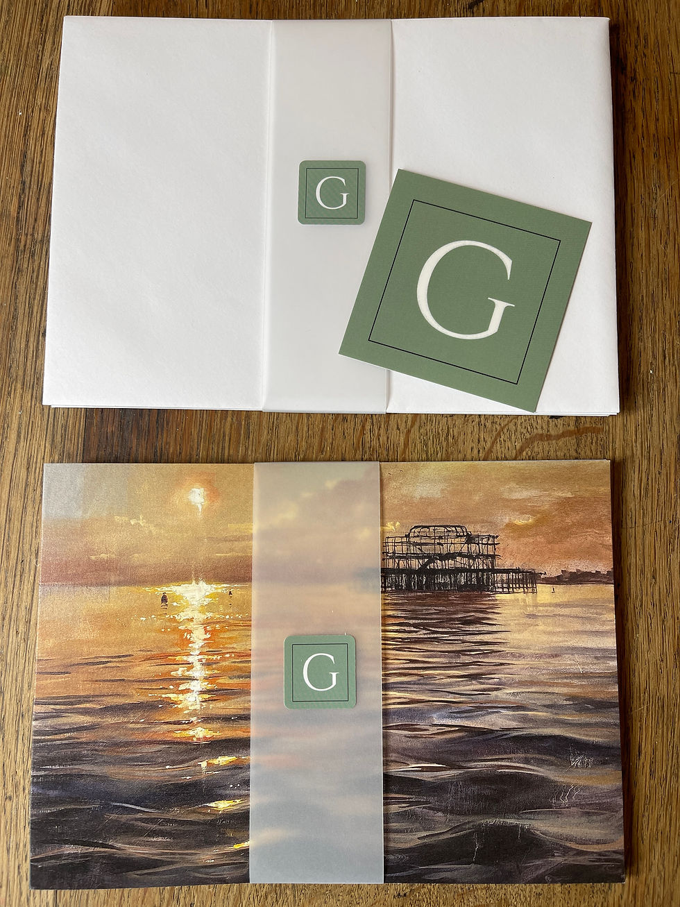 Gift Box of Greetings Card of Brighton