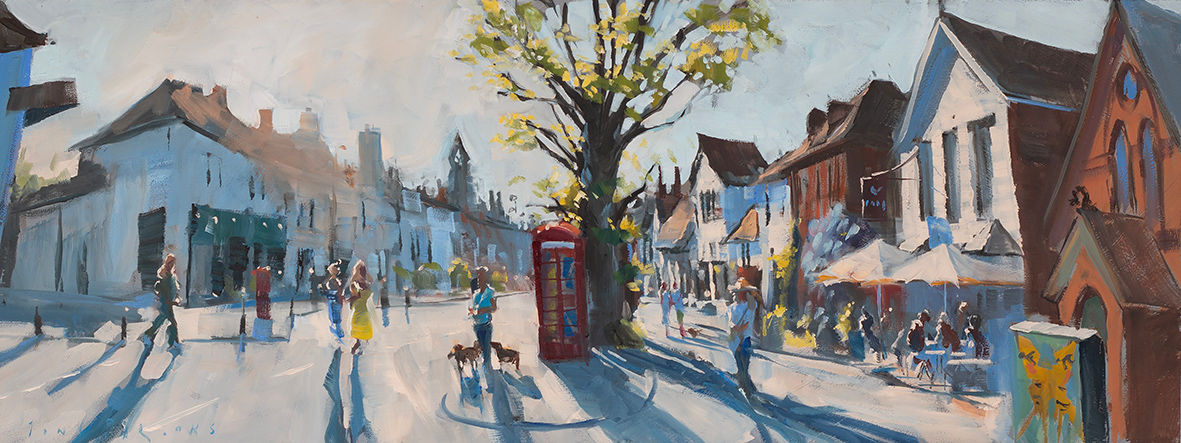 Painting of Ripley, Surrey