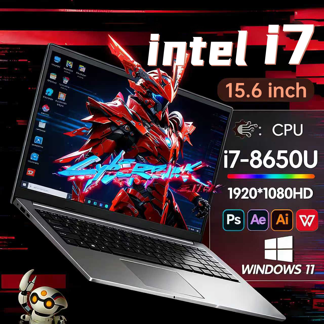 NovaBook Pro X15 – 32GB RAM | 2TB SSD | Windows 11 Pro
