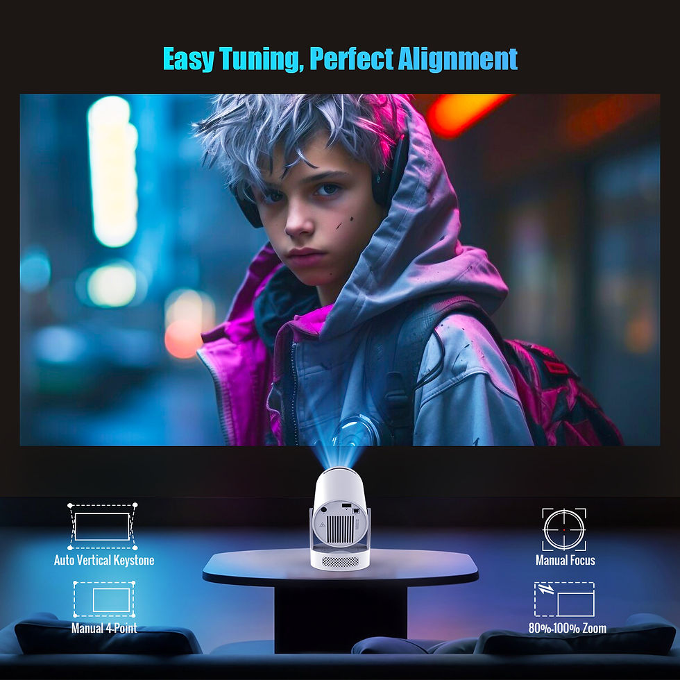 Thumbnail: VisionCore Portable Smart Projector