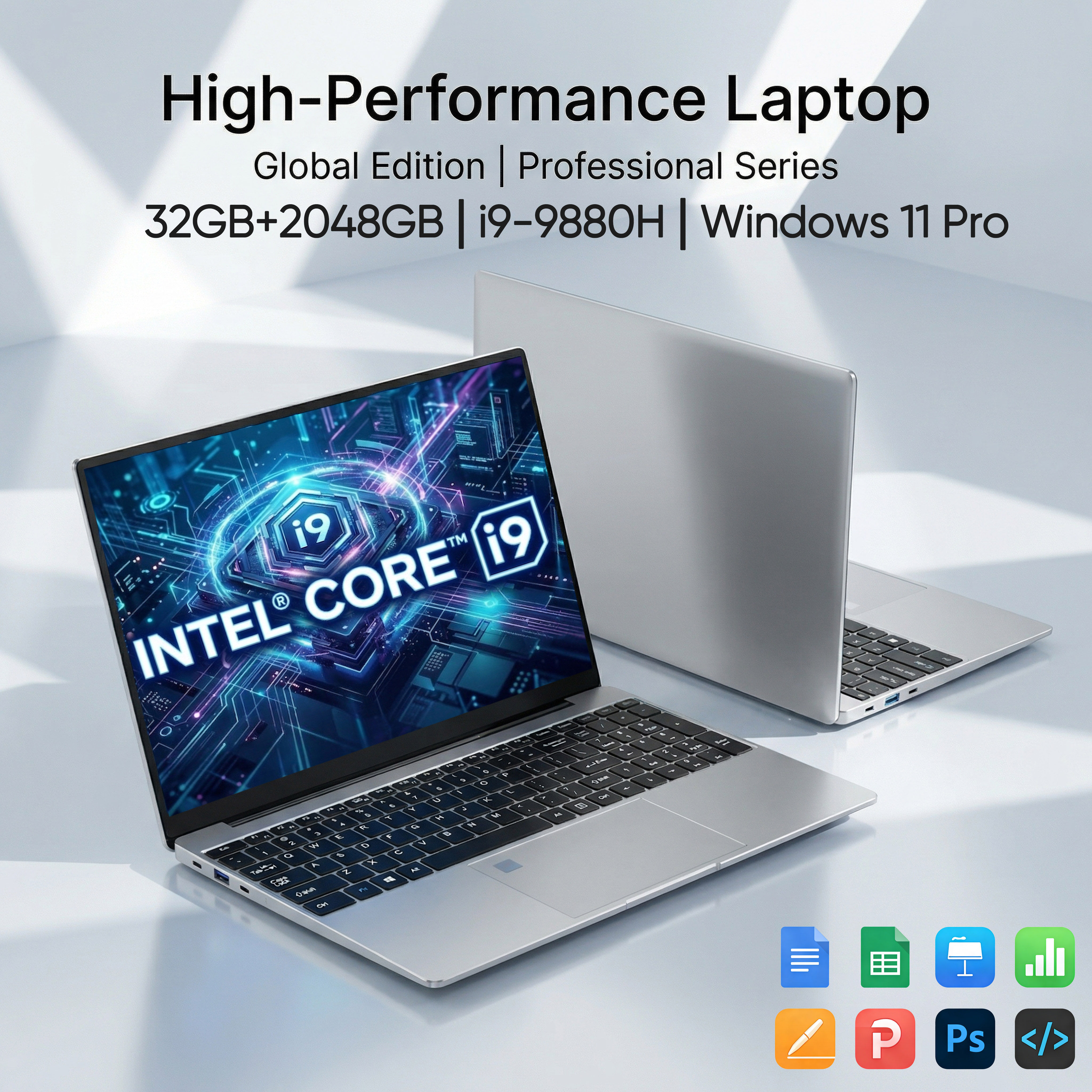 TitanBook Pro X15 – 32GB RAM | 2TB SSD | Windows 11 Pro