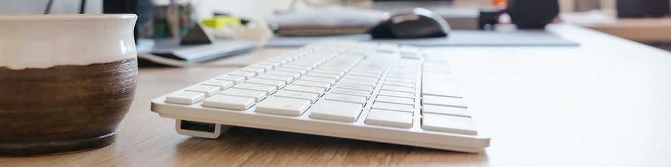 Cup & keyboard