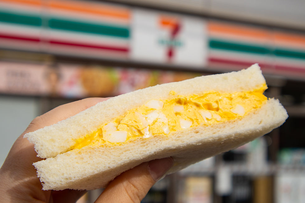 7-Eleven egg salad sandwich