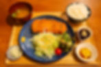 a katsu lunch set