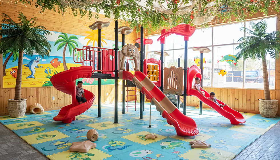 Juegos infantiles para restaurantes