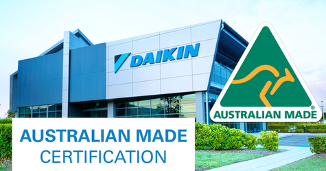 Daikin Australia gains Australian Made Certification