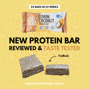 Fodbods Lemon Coconut Protein Bar Reviewed & Taste Tested