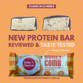 Keep It Cleaner Honeycomb Creamy Dairy Whip Protein Bar Reviewed & Taste Tested