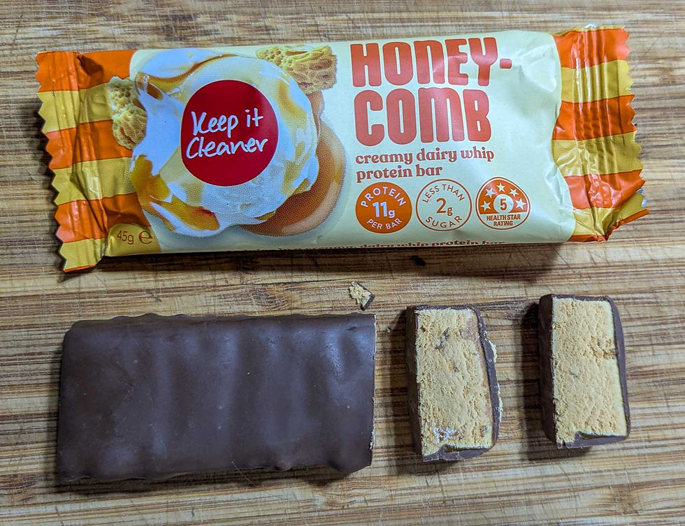 Keep It Cleaner Honeycomb Creamy Dairy Whip Protein Bar