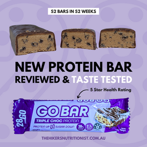 28Go Go BarTriple Choc Protein Bar Review