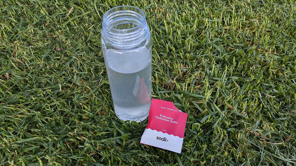 Sodii electrolytes in bottle