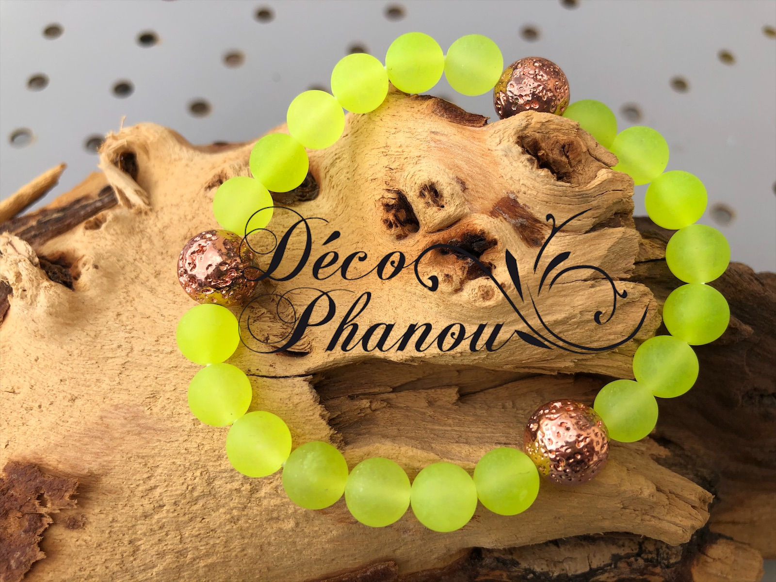 BRACELET JADE VERT PARADIS ET HEMATITE