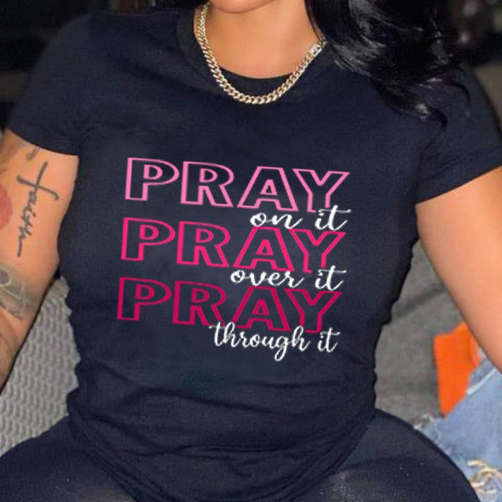 Thumbnail: (ASSORTED PACK OF 12)PRAY T-SHIRTS