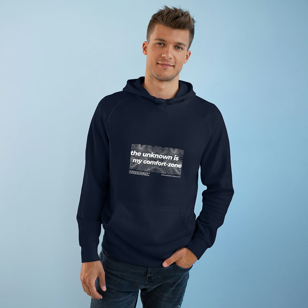 Thumbnail: The Unknown is my comfort-zone Unisex Supply Hoodie
