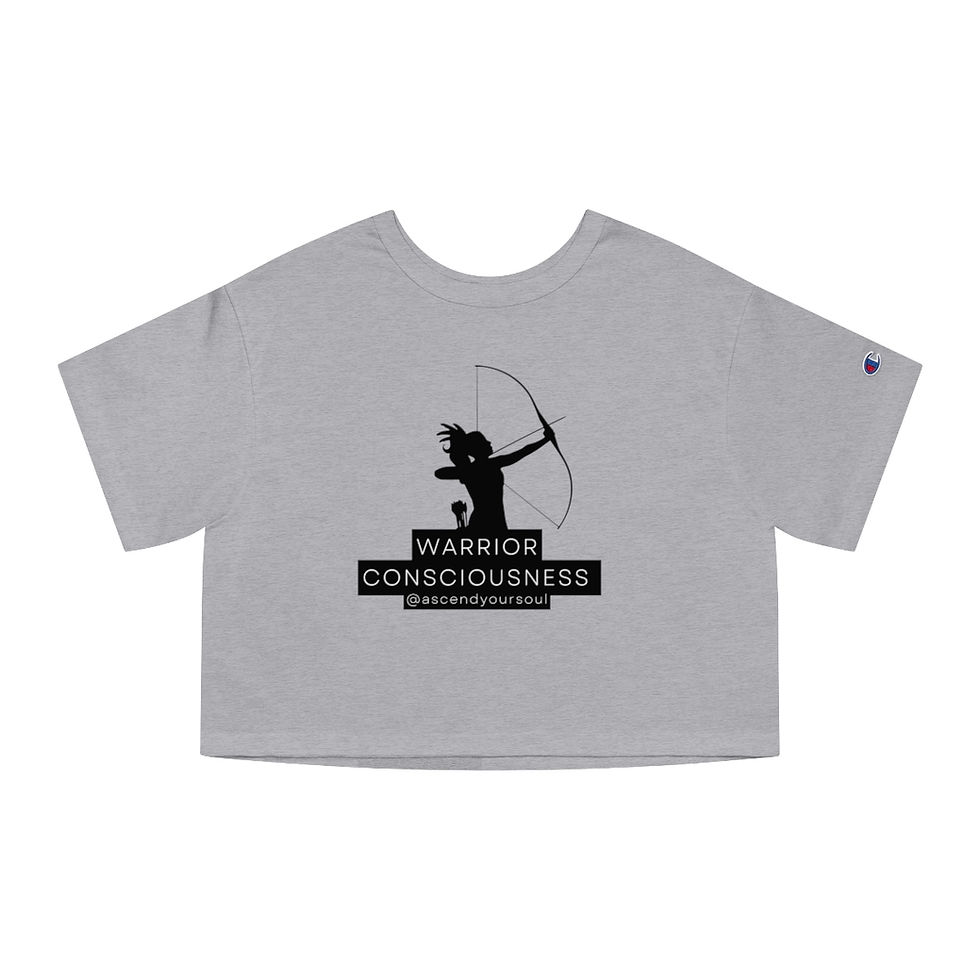 Thumbnail: Warrior Consciousness Champion Women's Heritage Cropped T-Shirt