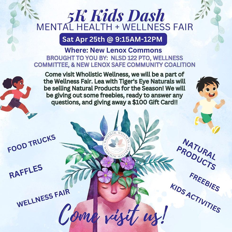 5K / Kids Dash + Mental Health & Wellness Fair