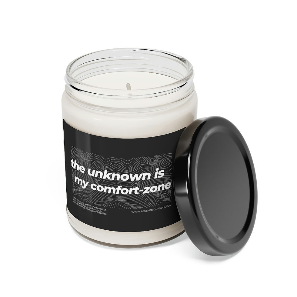 Thumbnail: The Unknown is my comfort-zone Scented Soy Candle, 9oz
