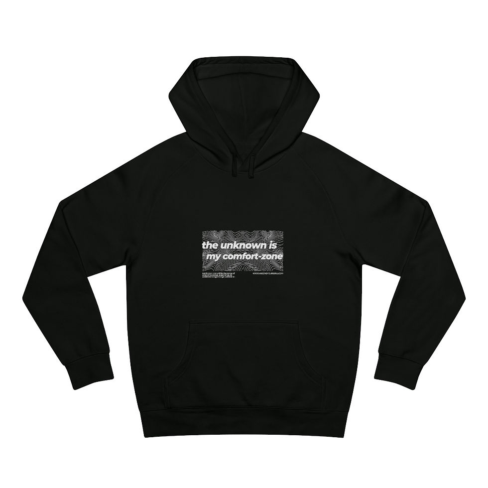 Thumbnail: The Unknown is my comfort-zone Unisex Supply Hoodie
