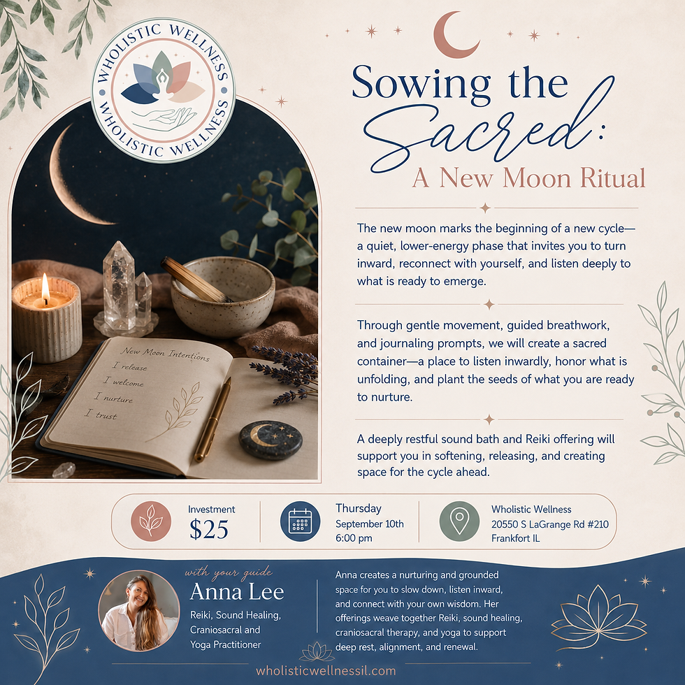Sowing the Sacred: A New Moon Ritual with Anna Lee