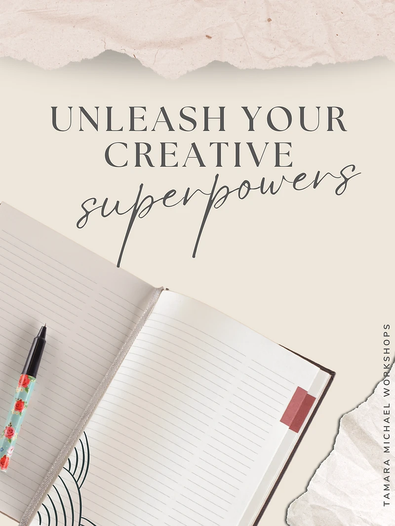 Unleash Your Creative Superpowers - A 31 day transformative journal - Ebook
