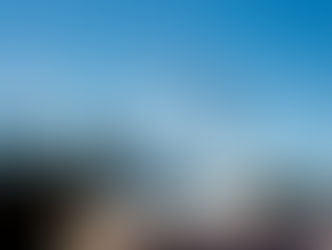 A bubble against a blue syk