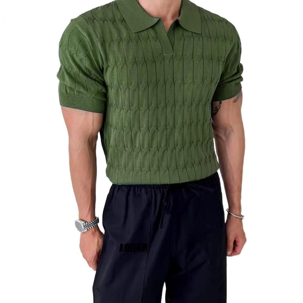 Miniatura: Camiseta fashion de linho