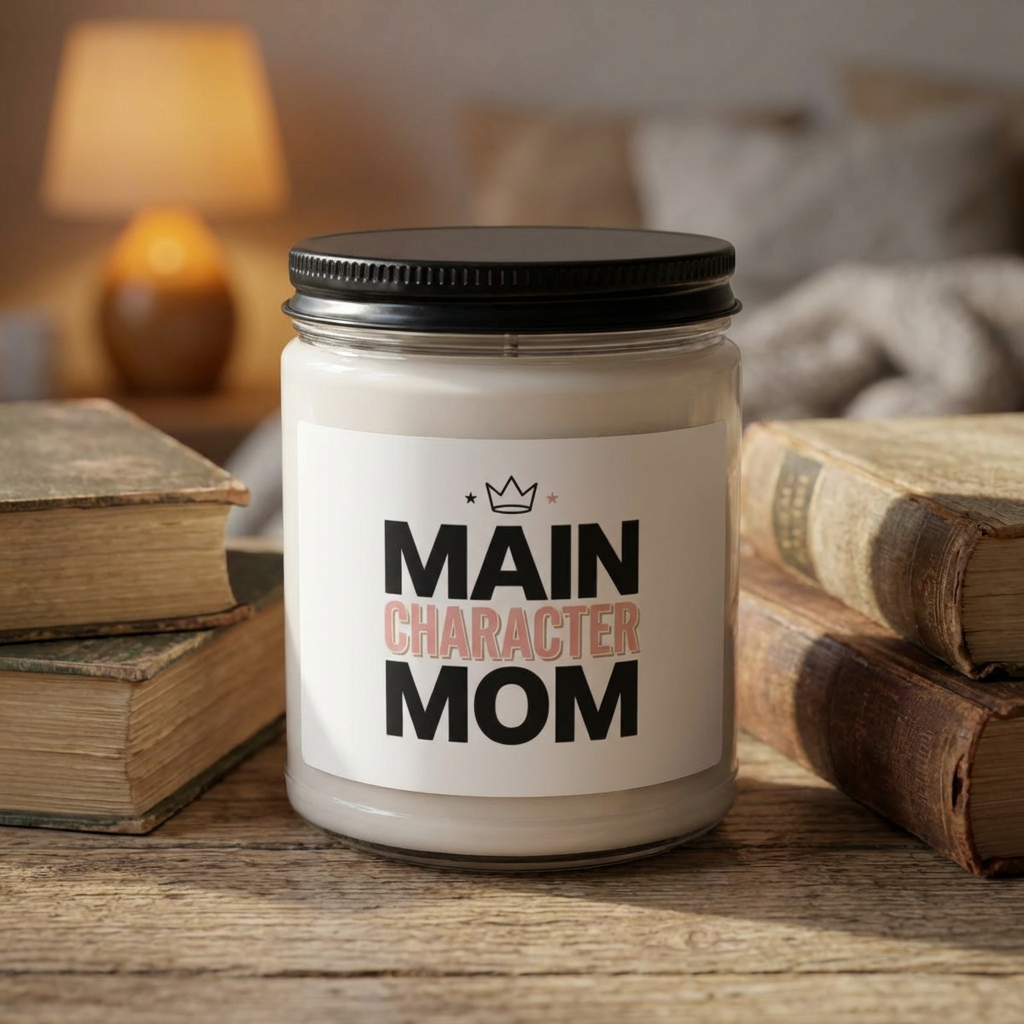 Main Character Mom candle
